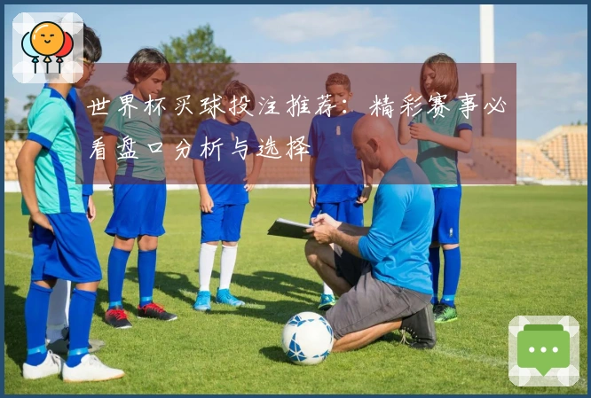 世界杯买球投注推荐：精彩赛事必看盘口分析与选择