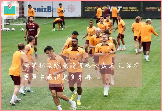 世界杯滚球竞猜策略大盘点 让你在赛事中赢得更多乐趣